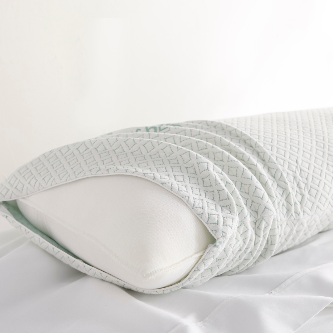 Custom Comfort Bamboo Body Pillow with Adjustable Fill