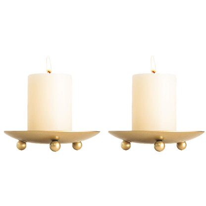 Celestial Glow Pedestal Candle Holder