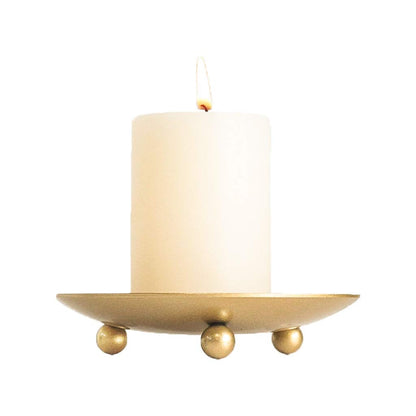 Celestial Glow Pedestal Candle Holder