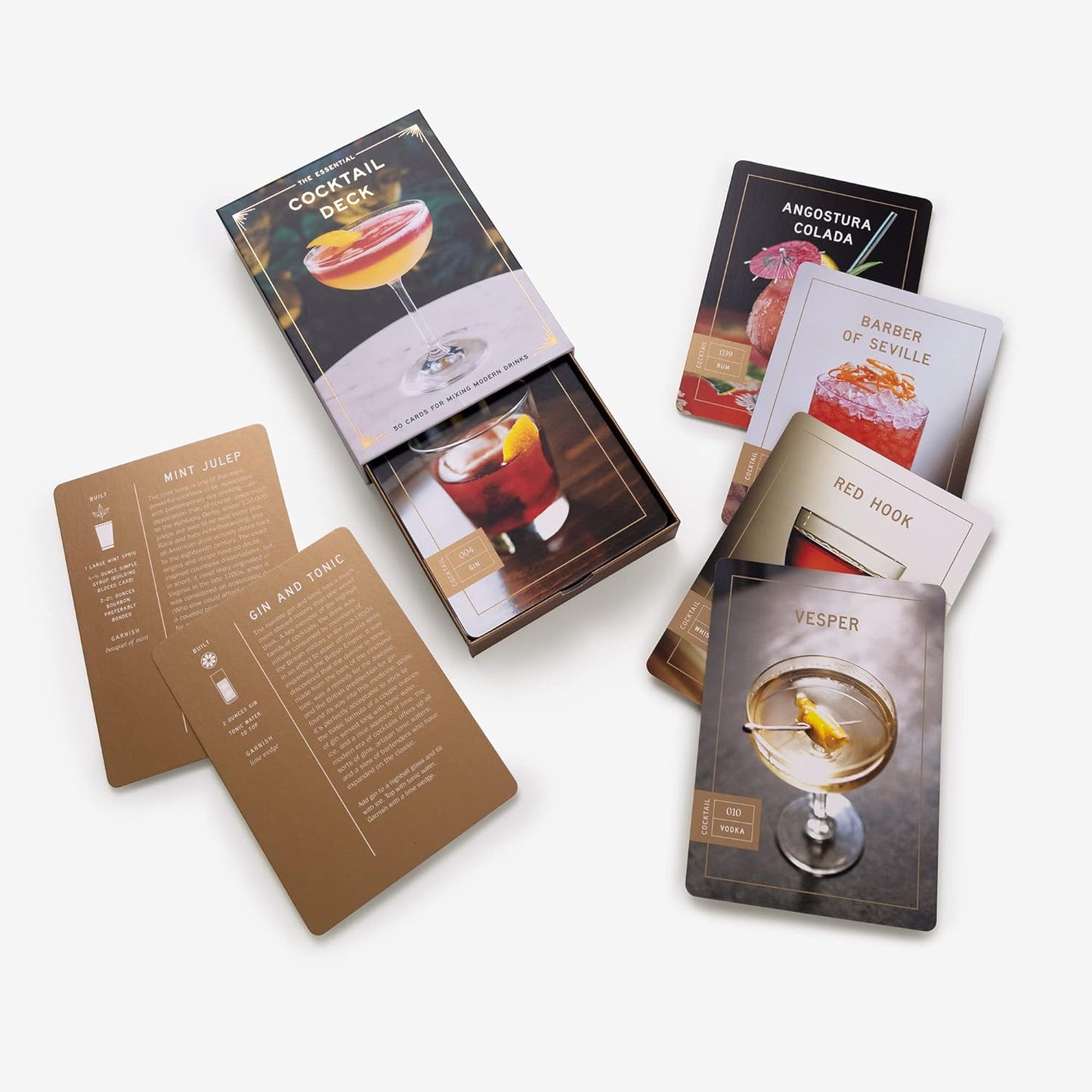 The Essential Cocktail Deck: 50 Cards for Mixing Modern Drinks