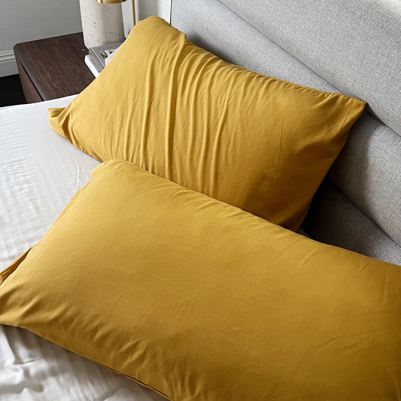 Luxury Copper-Infused Bamboo Pillowcase Set