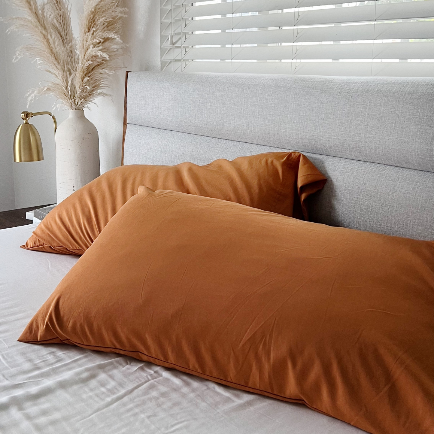 Luxury Copper-Infused Bamboo Pillowcase Set