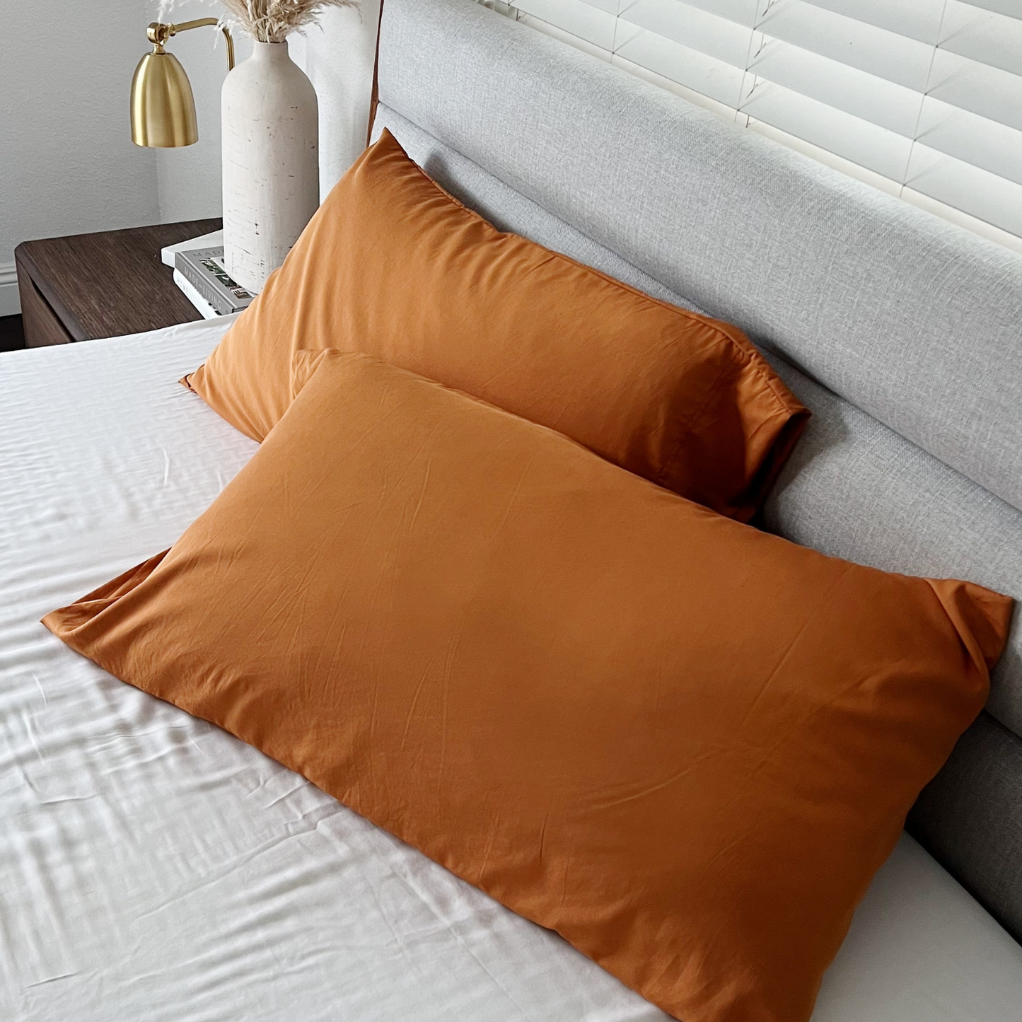 Luxury Copper-Infused Bamboo Pillowcase Set