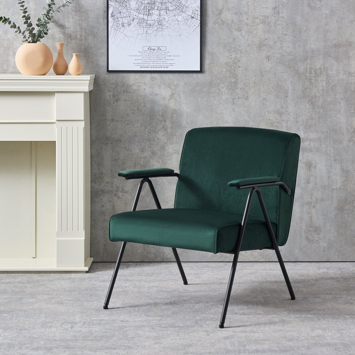 Forrest Green Accent Chair