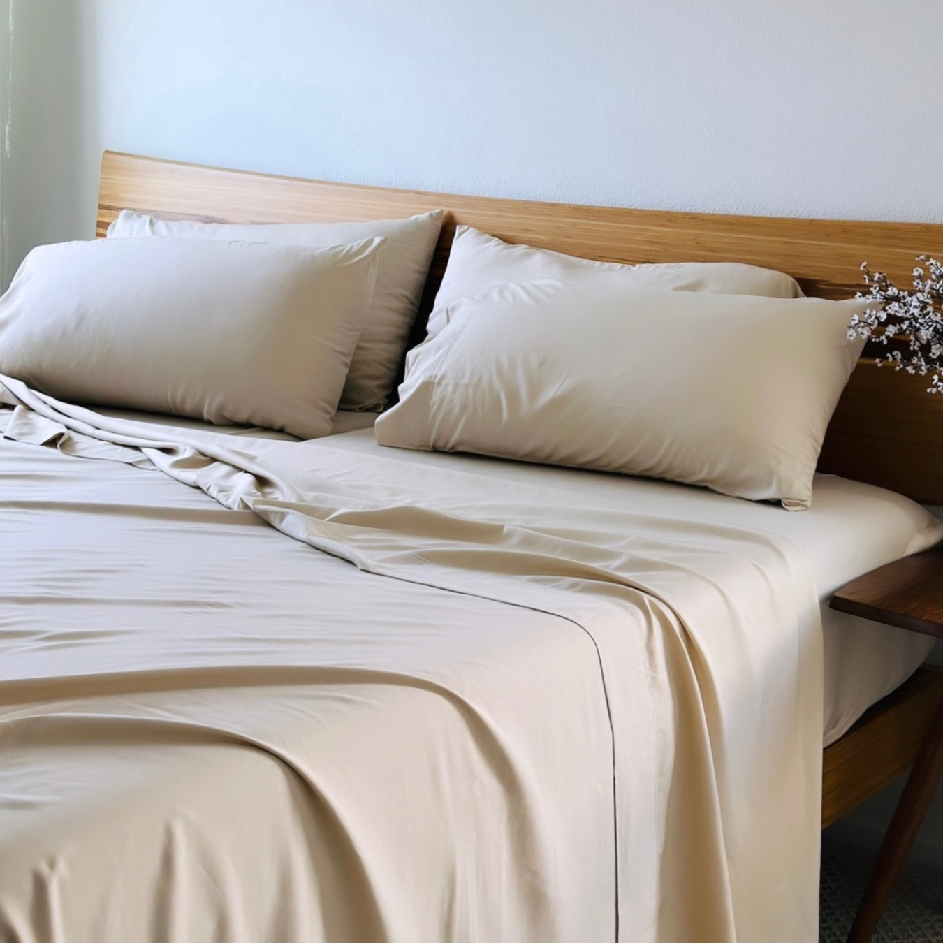 Luxury Copper-Infused Bamboo Pillowcase Set